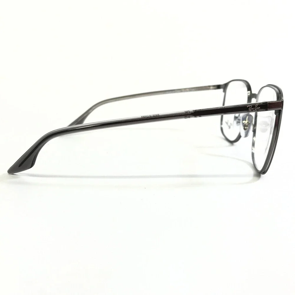 Ray-Ban Eyeglasses Frames RB6512 2553 Grey Silver Square Full Rim 54-19-145